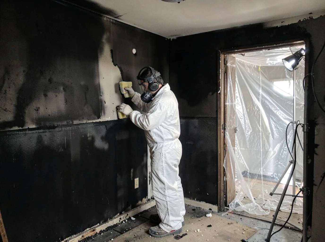 Fire Damage Restoration company in Sandy Lake, PA